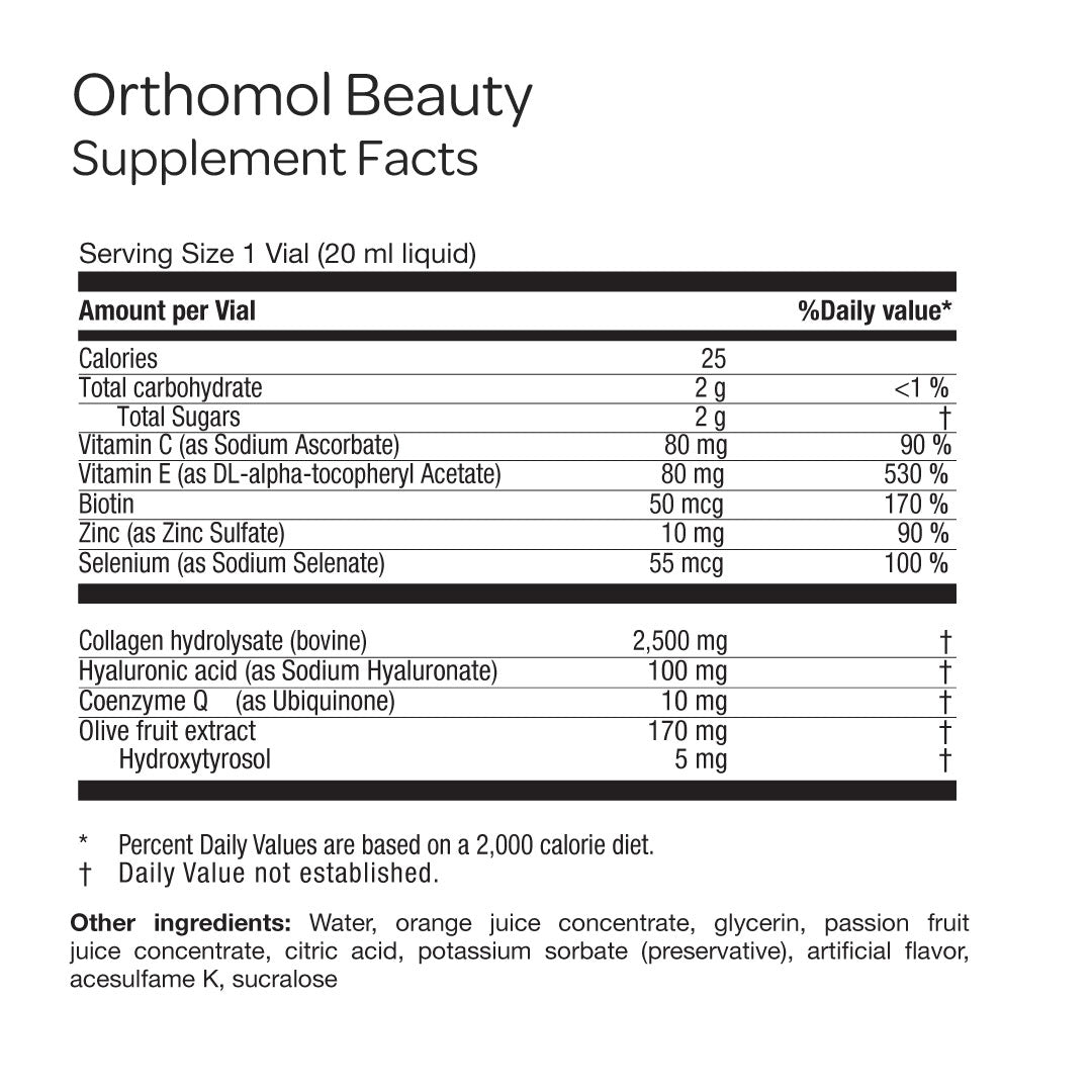 Orthomol Beauty + Immun — Daily Glow & Immune Support Bundle | Liquid Vials | 30-Day Supply