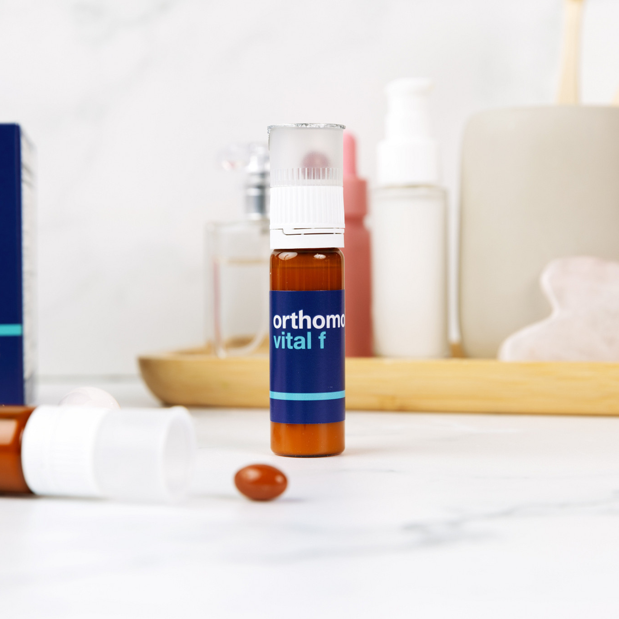 Orthomol Immun + Vital F — Immune & Energy Support Bundle for Women | Liquid Vials | 30-Day Supply