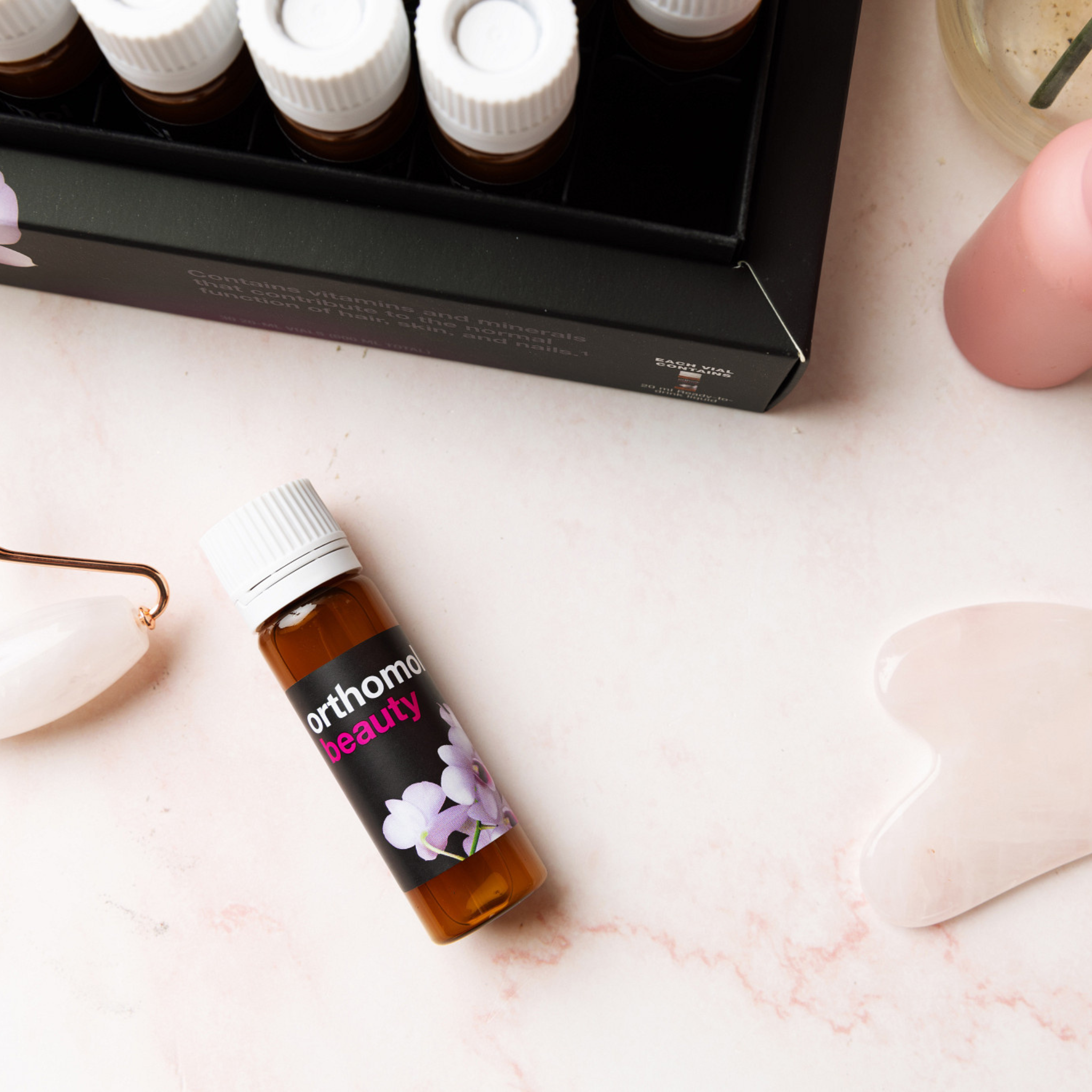 Orthomol Beauty + Vital F — Women’s Wellness Bundle | Liquid Vials | 30-Day Supply