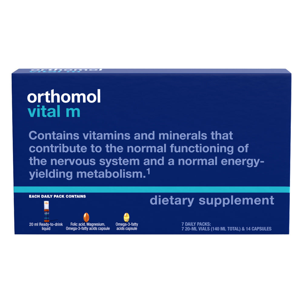 Quick Boost Vitamins for Men | Energy & Vitality Support Daily – Orthomol  USA