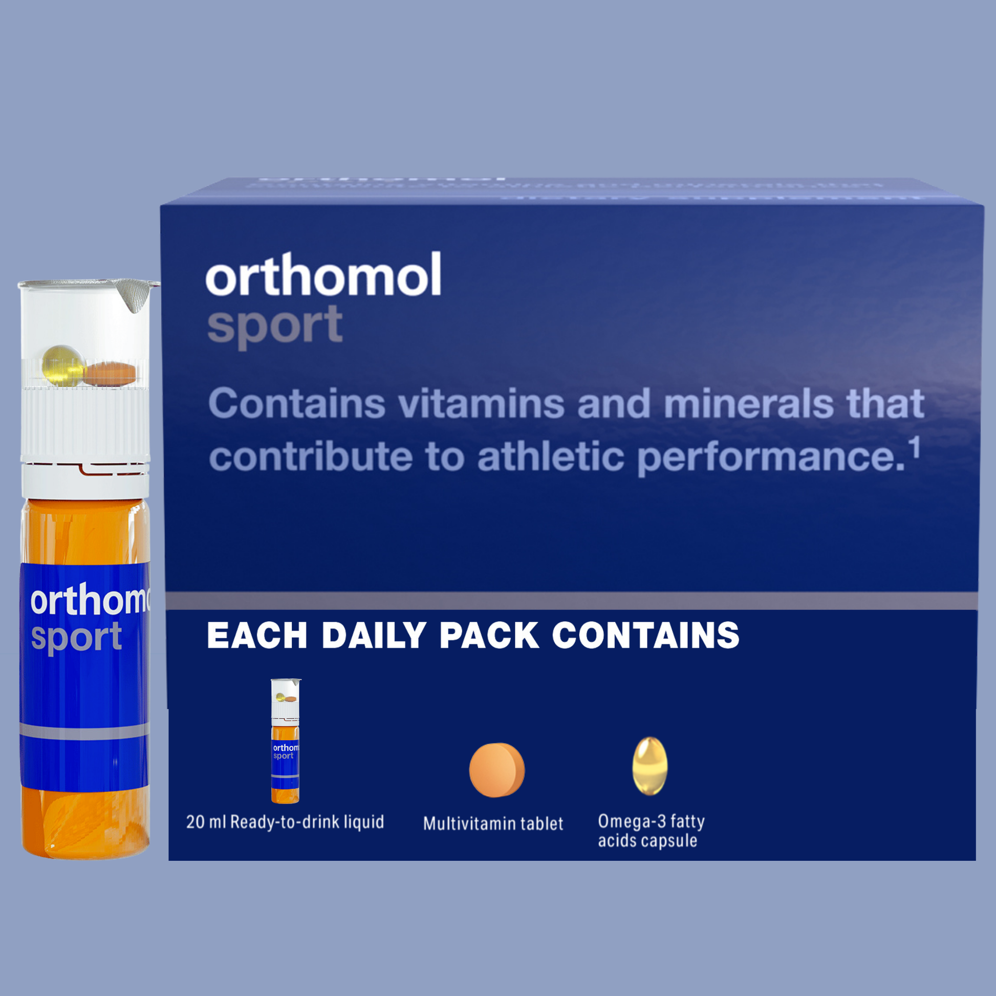 Sport and athletic performance multivitamins ready to drink liquid supplements for men and women