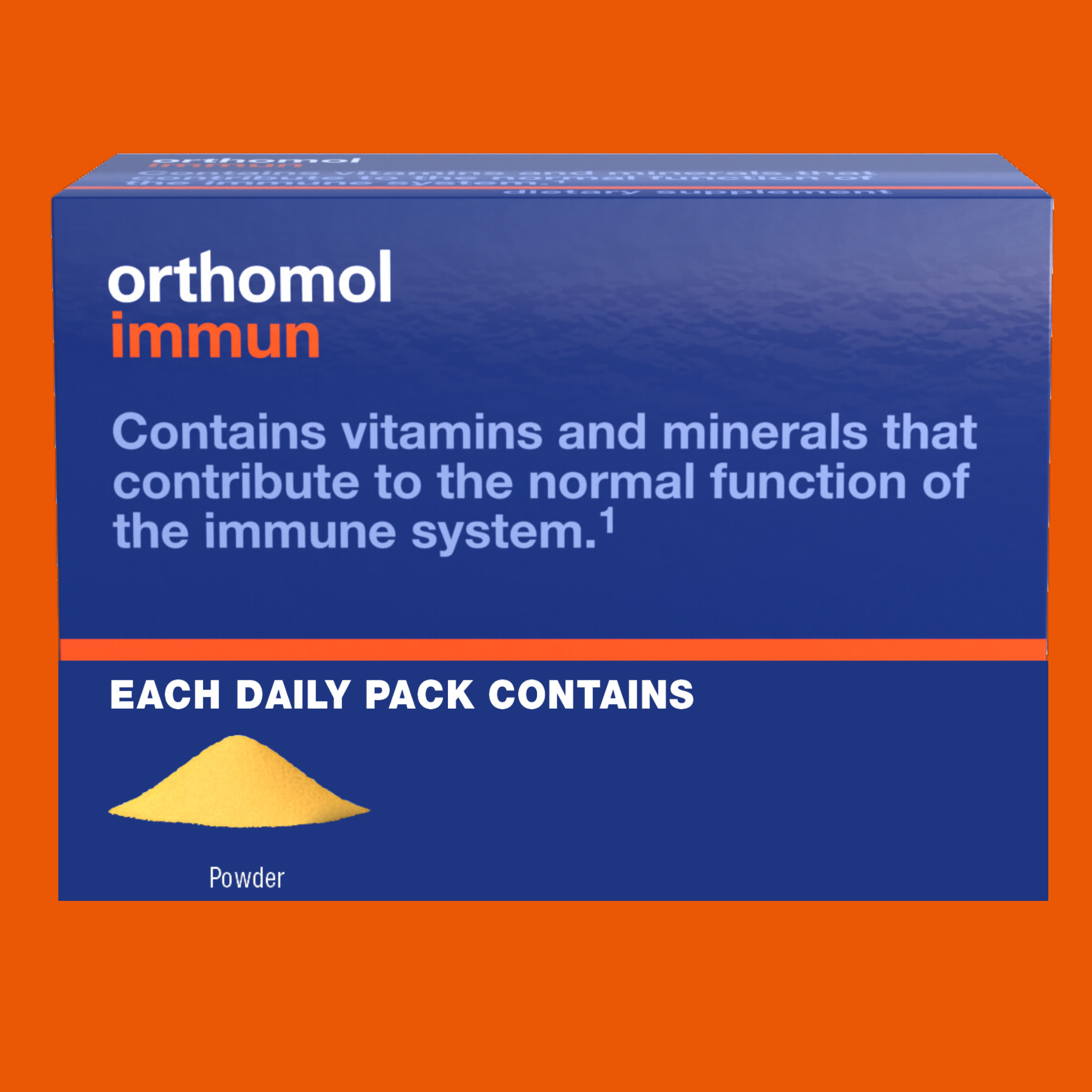 Orthomol Immun Powder – 30 Daily Packs | Immune Support Supplement with Essential Micronutrients, Vitamins A-E, Zinc & Selenium