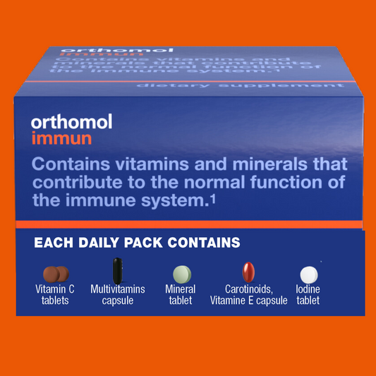 Orthomol Immun – Tablet & Capsule Packs | 30-Day Supply, Immune Support Supplement with Vitamins A-E, Zinc & Selenium