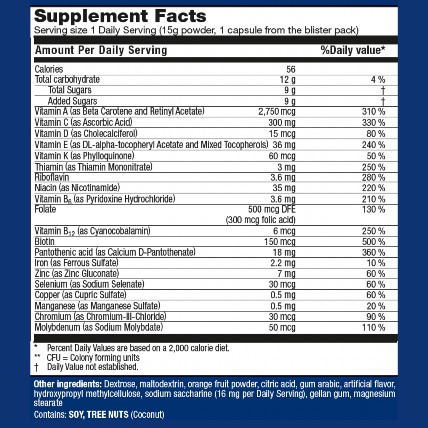 Orthomol Immun Pro – Probiotic & Powder | 30-Day Supply of Advance Immune Defense Supplements with Essential Micronutrients