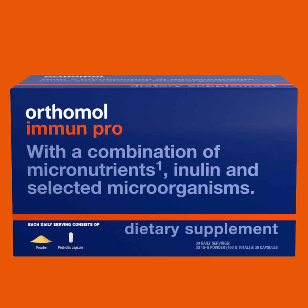 Orthomol Immun Pro, Immune Support Supplement, Vitamins A, B, C, D, E and Zinc & Selenium - 30-Day Supply, Premium Formula for Enhanced Immune Defense