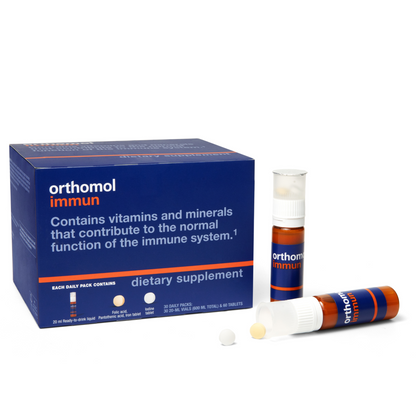 Orthomol Immun Liquid Vials | 30-Day Supply of Premium Immune Support Supplement with Essential Micronutrients, Vitamins A-E, Zinc & Selenium