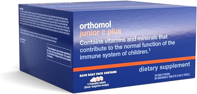 Orthomol Immun Junior C Plus, Kid's Multivitamin