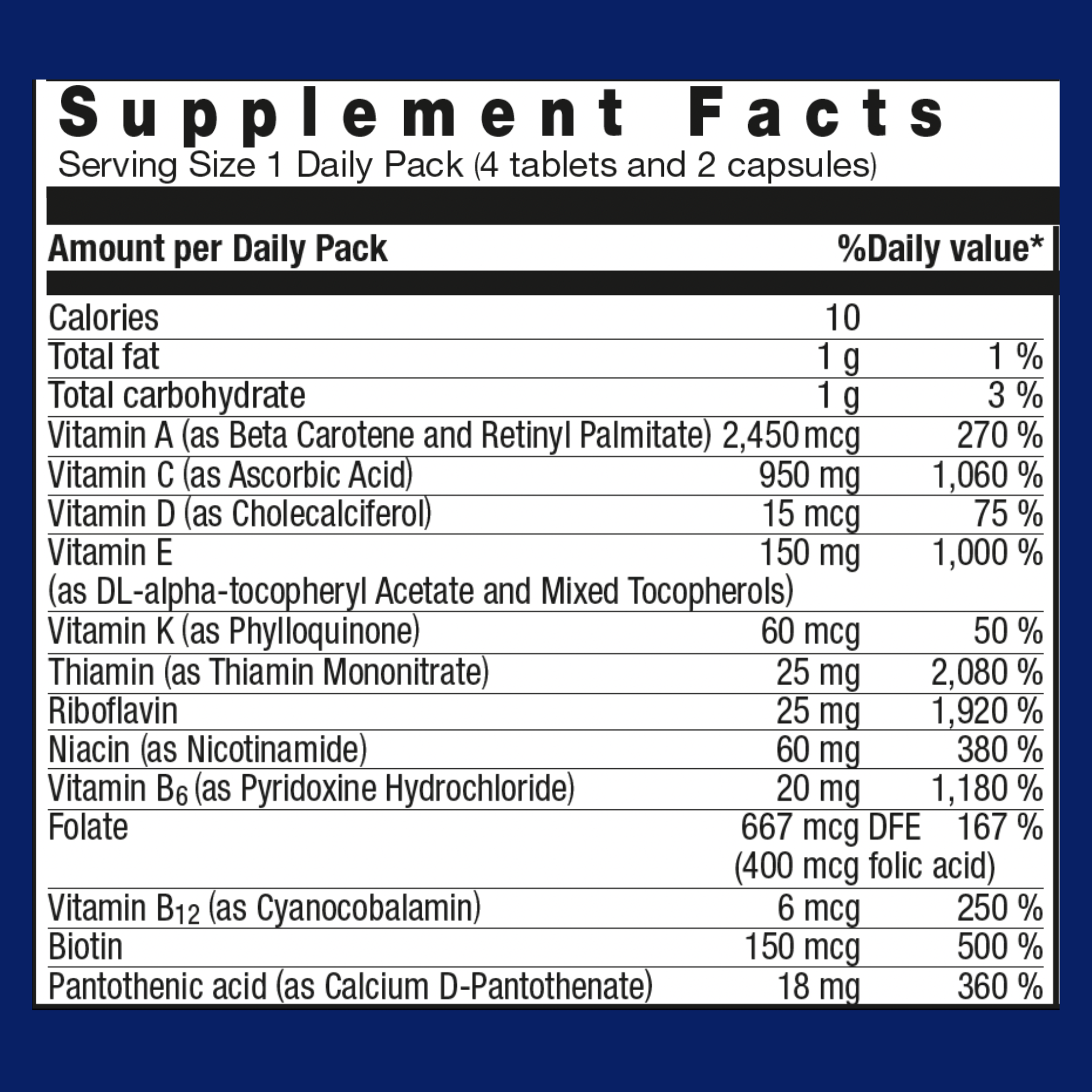 Orthomol Immun – Tablet & Capsule Packs | 30-Day Supply, Immune Support Supplement with Vitamins A-E, Zinc & Selenium