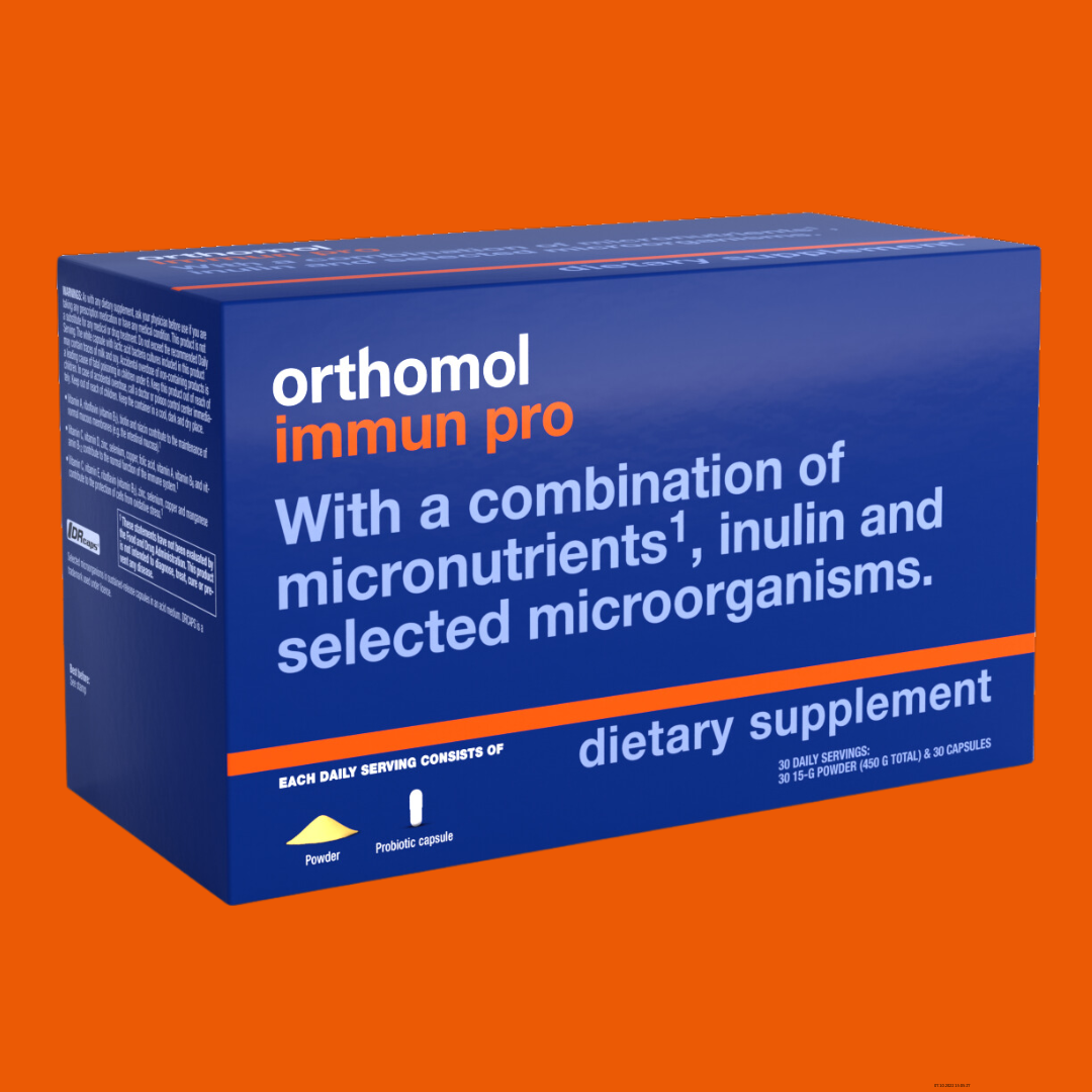 Orthomol Immun Pro, Immune Support Supplement, Vitamins A, B, C, D, E and Zinc & Selenium - 30-Day Supply, Premium Formula for Enhanced Immune Defense