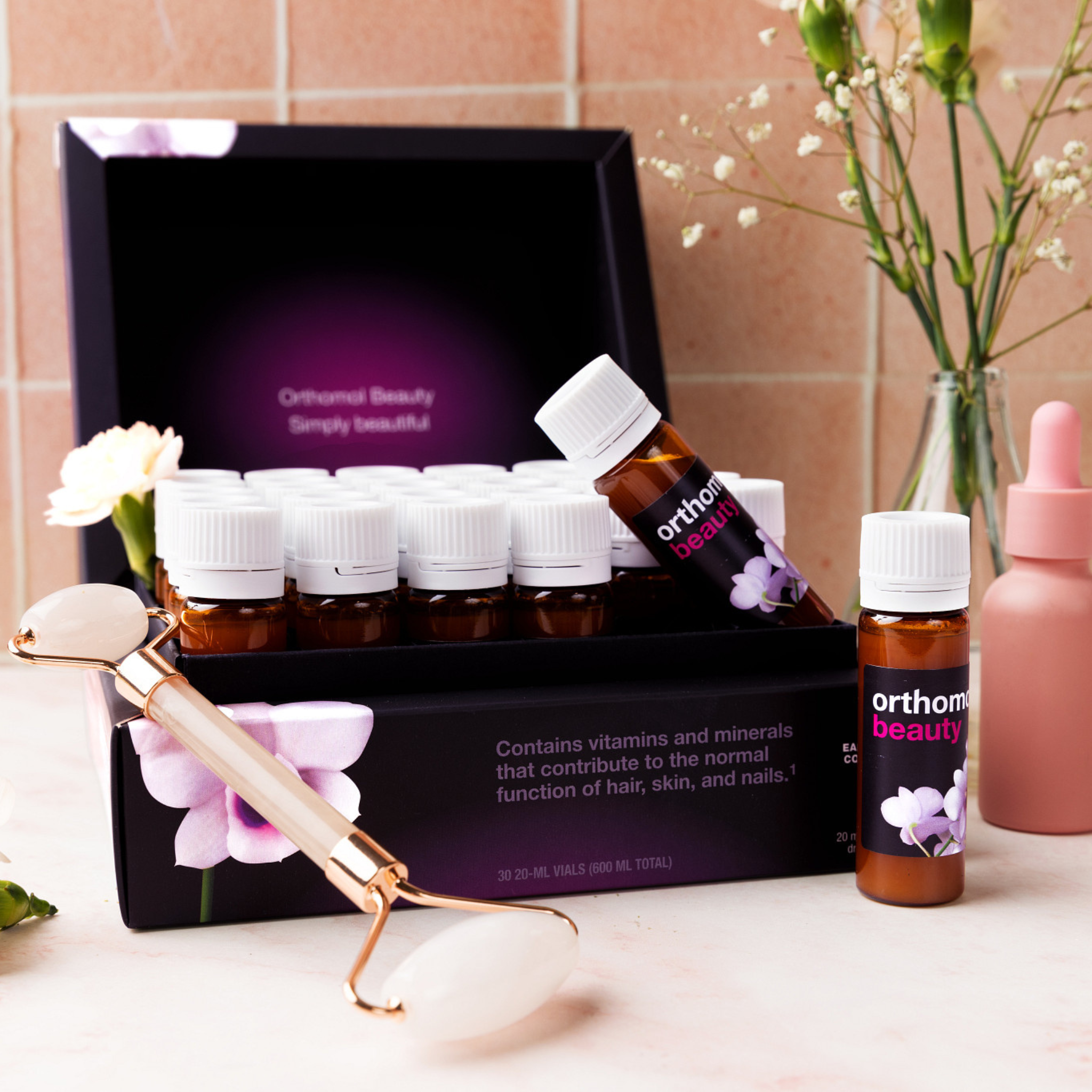 Orthomol Beauty + Immun — Daily Glow & Immune Support Bundle | Liquid Vials | 30-Day Supply