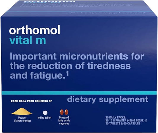 Orthomol Vital M Powder and Tablet Packet