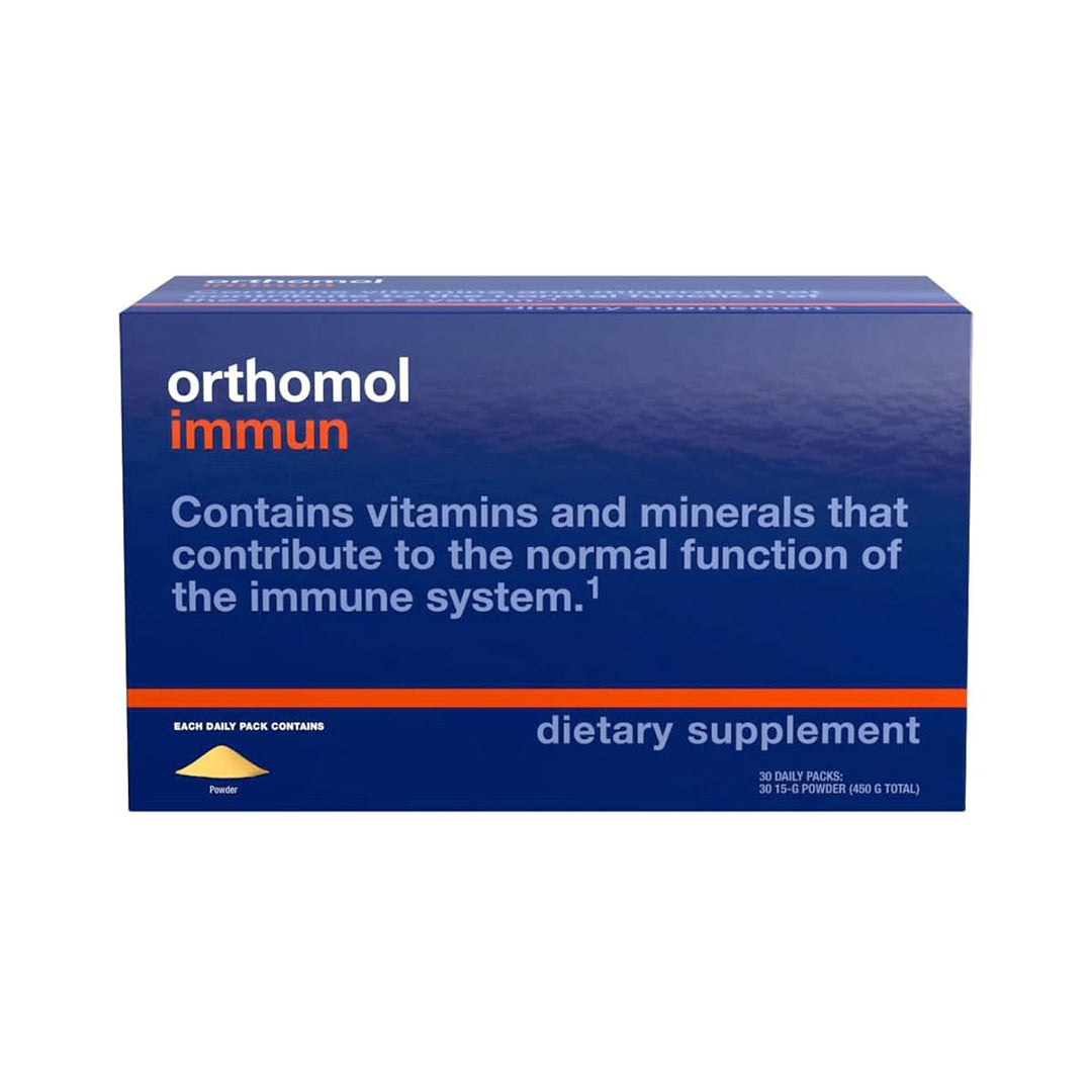 Orthomol Immun Powder, Immune Support Supplement, 30-Day Supply