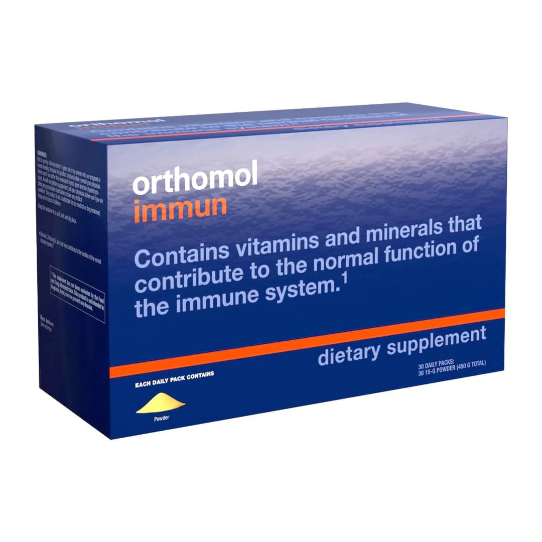 Orthomol Immun Powder, Immune Support Supplement, 30-Day Supply