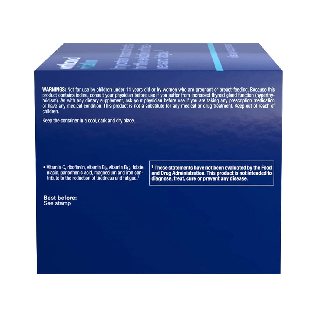 Orthomol Vital M Vial, Daily Liquid Vitamin Supplement for Men, 30-Day Supply, Supports Energy & Vitality, Includes Vitamins A, B, C, D, E, K, Iodine & Omega-3