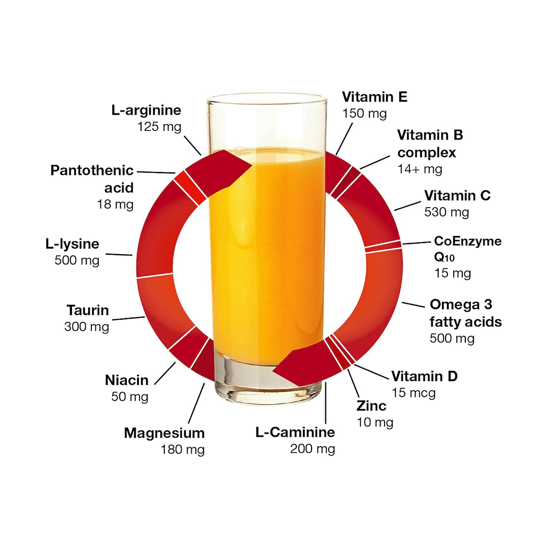 Orthomol Cardio, 30-Day Supply, Comprehensive Supplement for Cardiovascular Health with Essential Nutrients for Circulatory System Support