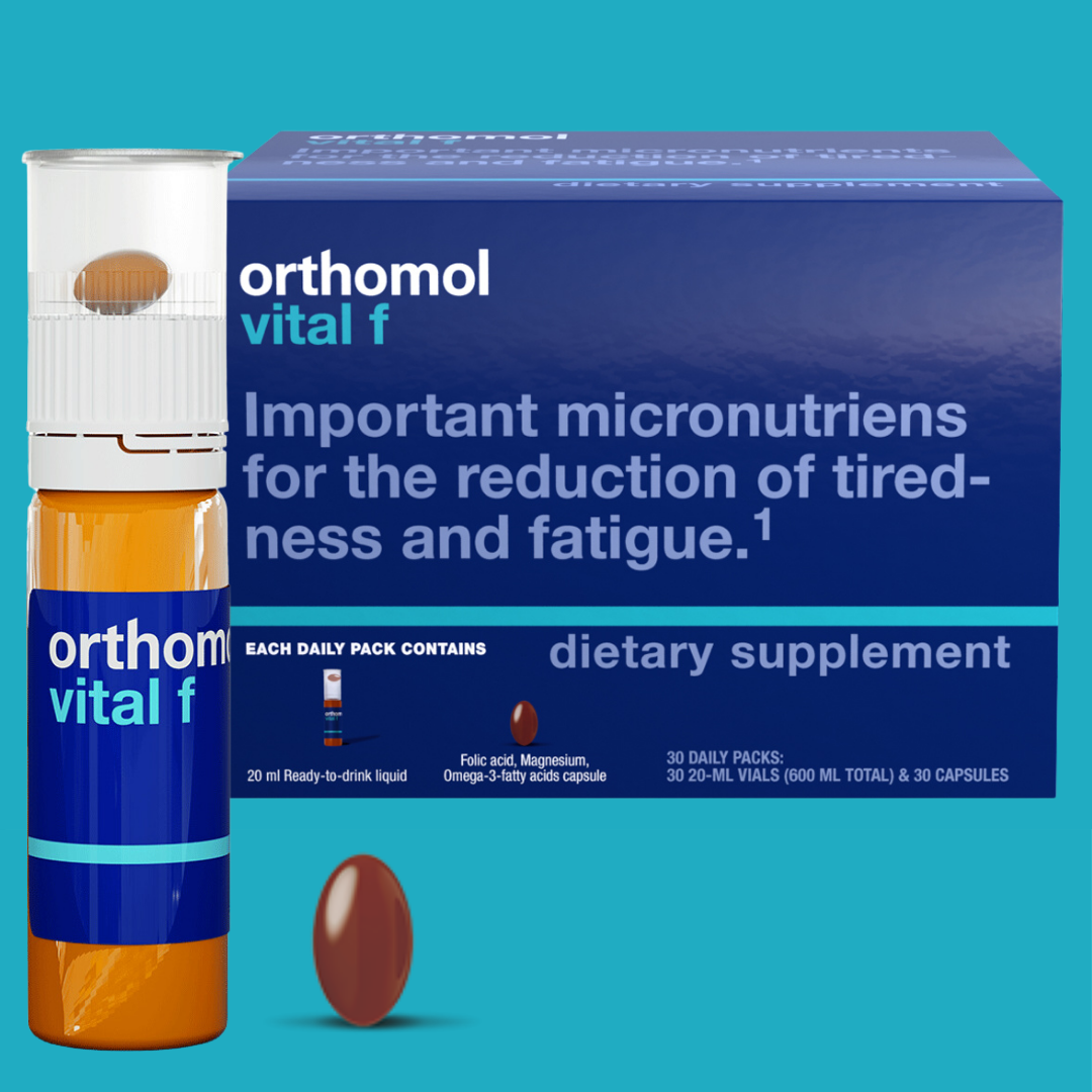 Orthomol Vital F energy supplements 